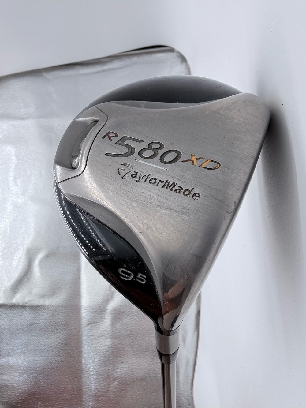Taylormade R580 XD 9.5* Driver Stiff Tour H. Kuehne Graphite Shaft  Right Hand